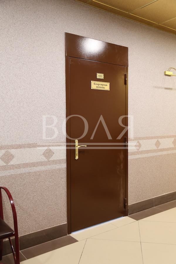 Монтаж дверей в городской поликлинике №8 